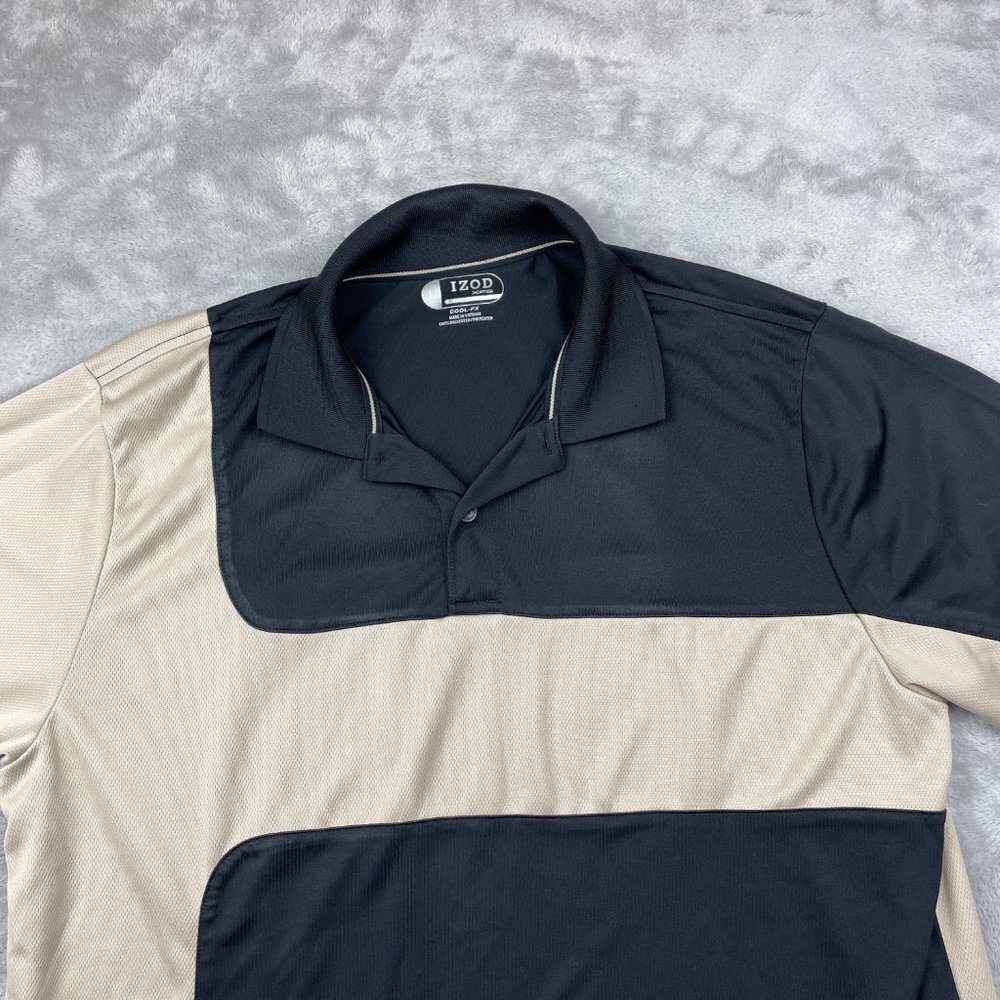 Izod X-Treme Function Golf Short Sleeve Polo Shirt Men's Size Large - Picture 2 of 10